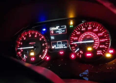 2017 Subaru Wrx z USA, uszkodzony, nr VIN JF1VA1B61H9822376